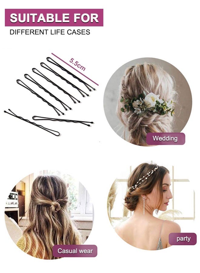 HOOTO 200 PCS Black Hair Clips for Women ，No-Slip Barrettes & Hair Pins ，Strong Hold Hair Accessories for Thick, Fine, or Curly Hair - Image 3